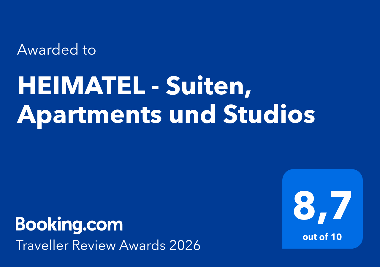 Booking.com Traveller Review Award 2026 für Rosenalm Scheidegg &ndash; 8,7 von 10