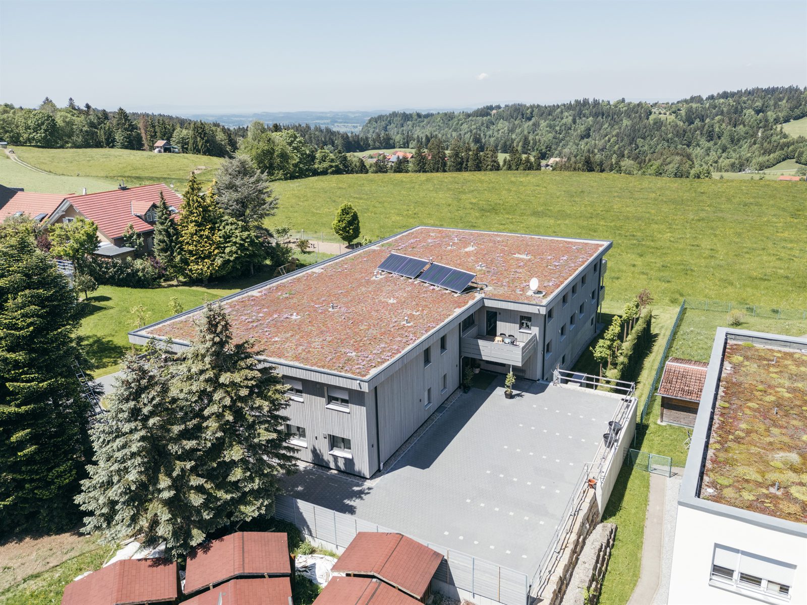 Blick über Scheidegg Richtung Bodensee