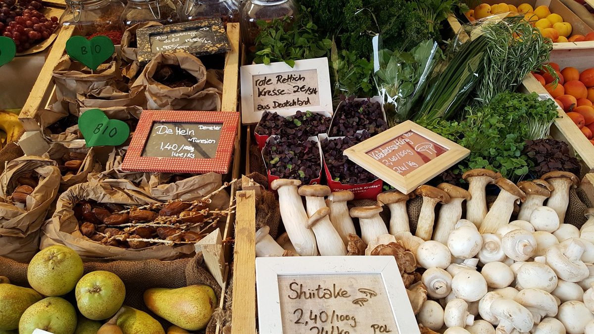 Wochenmarkt am Mittwoch