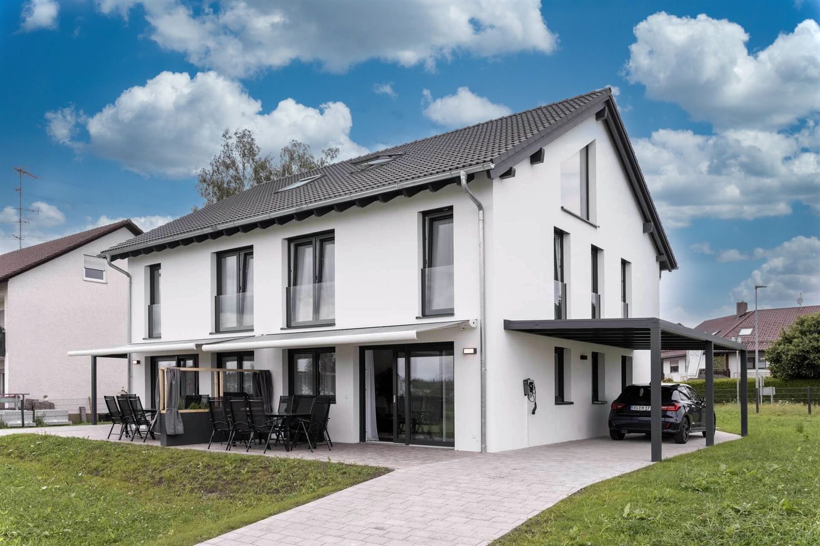 Ferienhaus im Alpenblick – Außenansicht
